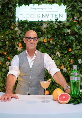 To kick off the global partnership between Tanqueray No.TEN and the multi-talented Stanley Tucci, a unique 